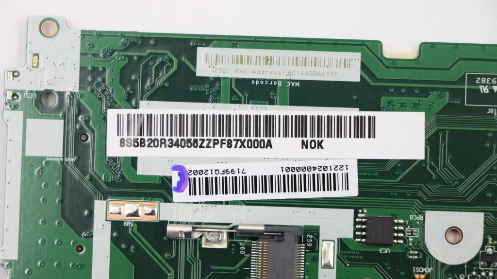 Lenovo System Board Planar Motherboar - 5B20R34056