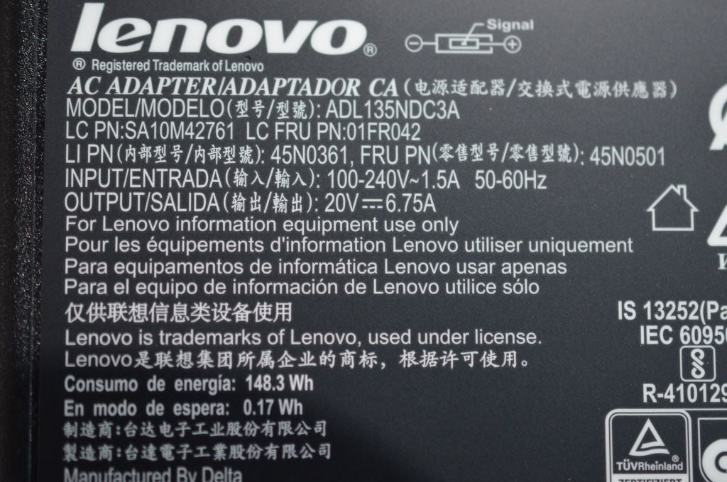 Lenovo Ac Adapter - 45N0501