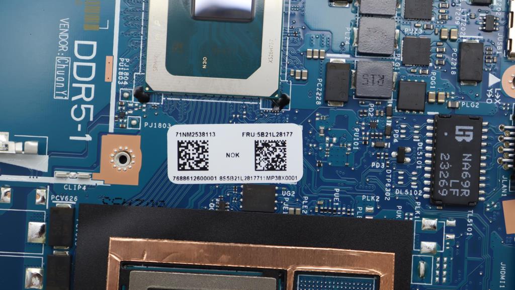 Lenovo Bdplanar C82Xv I513420H Rtx205 - 5B21L28177