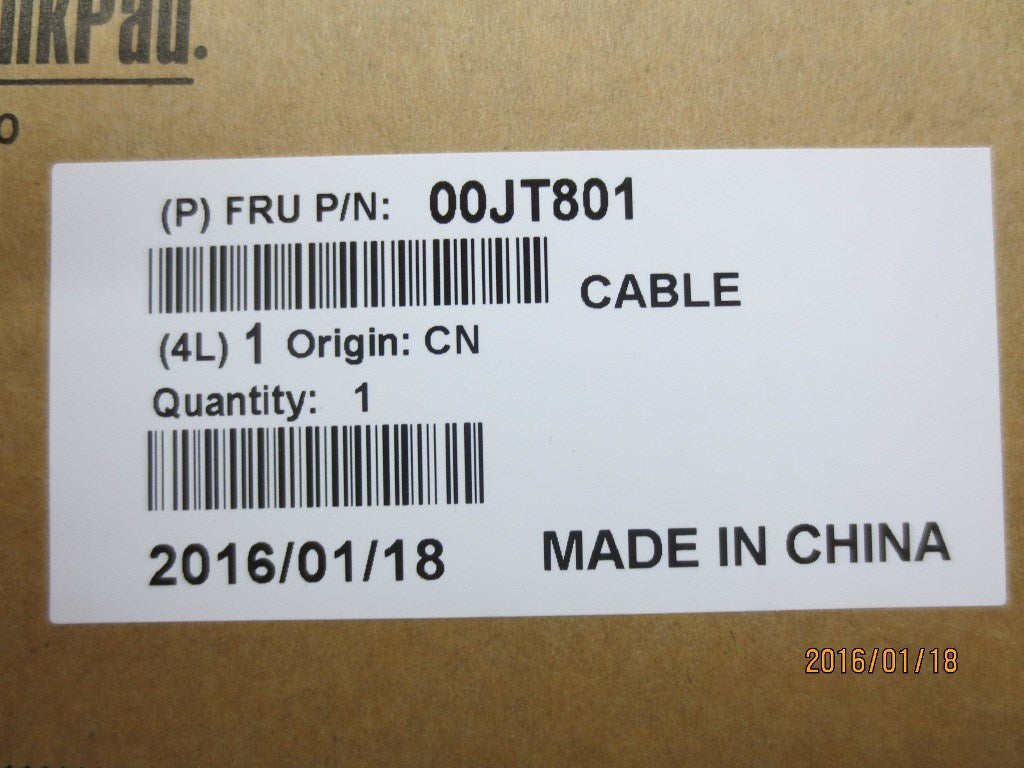 Lenovo Cc Cables External - 00JT801
