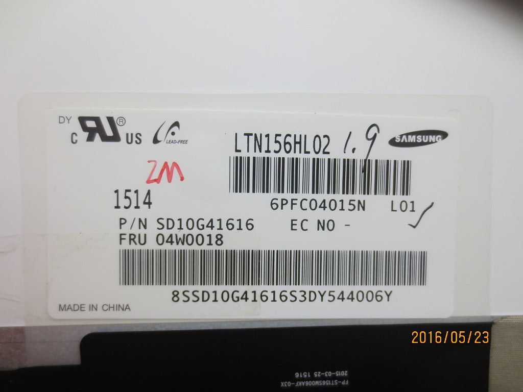 Lenovo Lcd Assembly - 00JT277