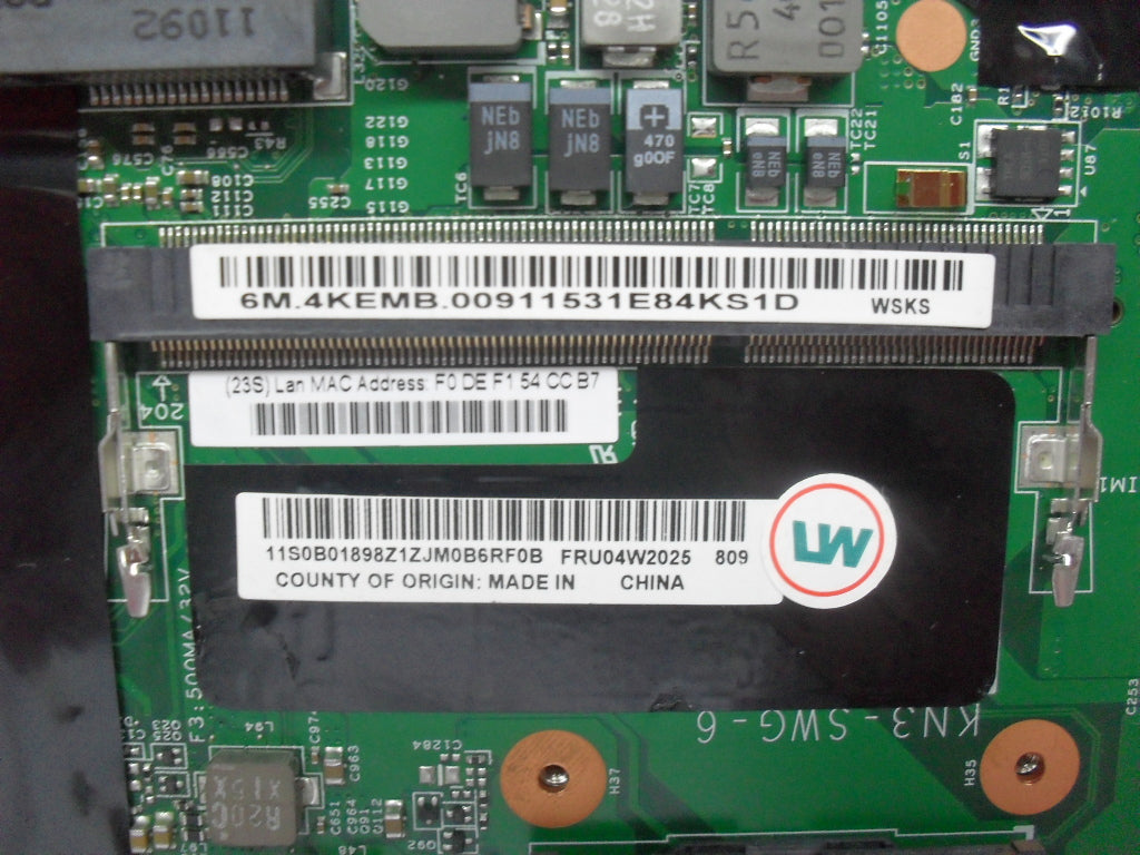 Lenovo 04W2025 - Part