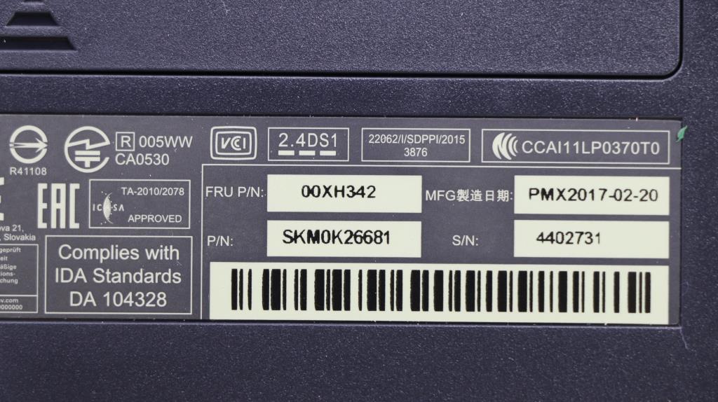 Lenovo Kb Keyboards External - 00XH342