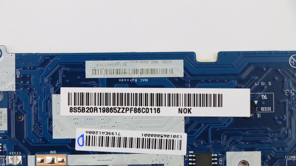 Lenovo System Board Planar Motherboar - 5B20R19865