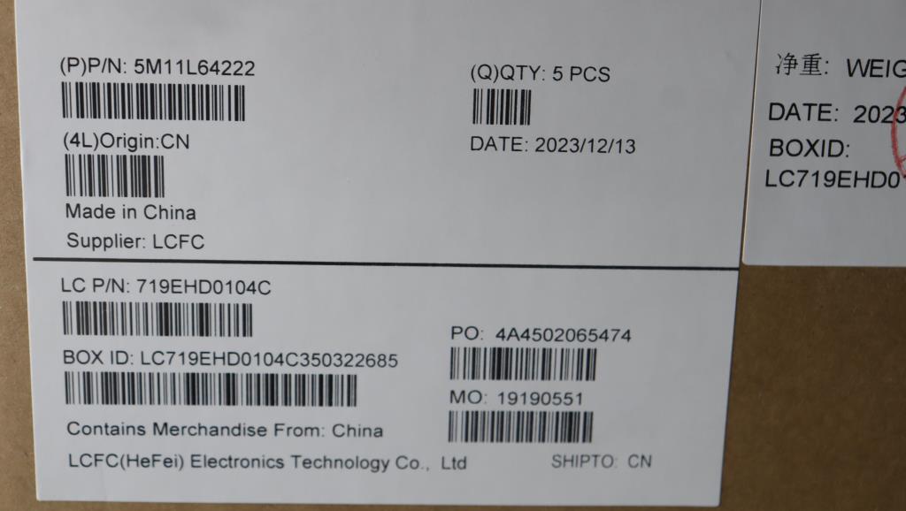 Lenovo Mech_Asm Kbd W C Frabklt Chy W - 5M11L64222