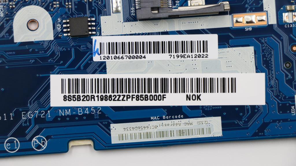 Lenovo System Board Planar Motherboar - 5B20R19862
