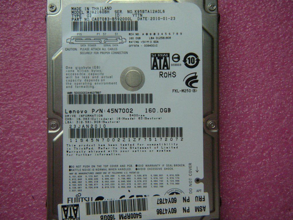 Lenovo 60Y4787 - Part