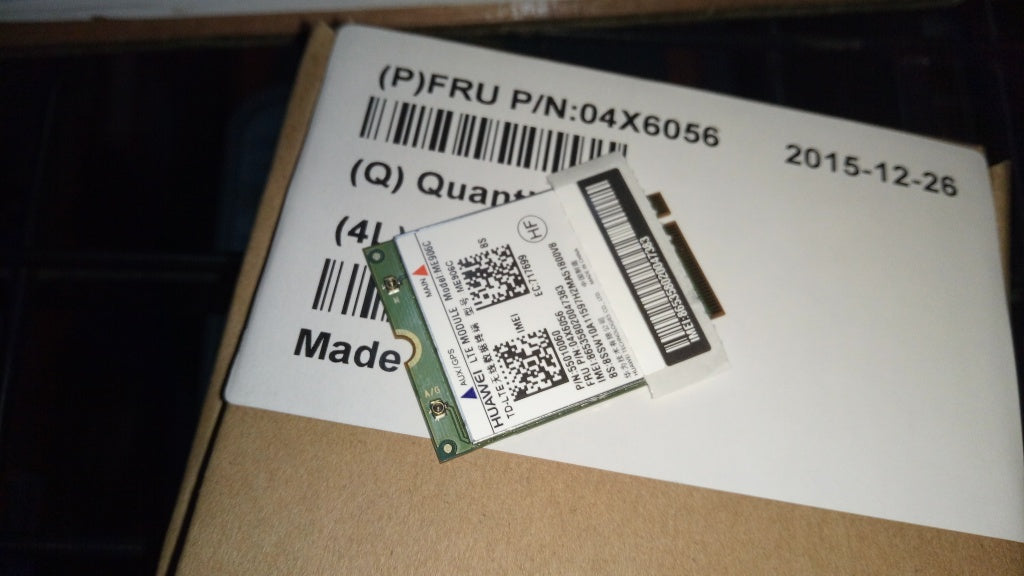 Lenovo Cw Wireless Wan Adapters - 04X6056