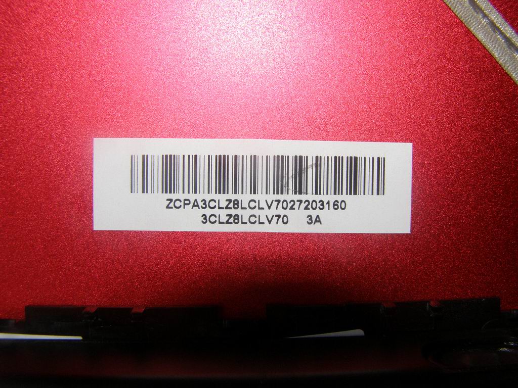 Lenovo Lcd Cover Lz8 Red - 90200800