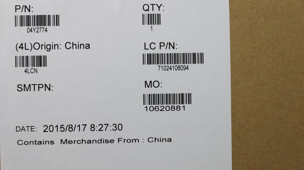 Lenovo Ki Keyboards Internal - 04Y2774