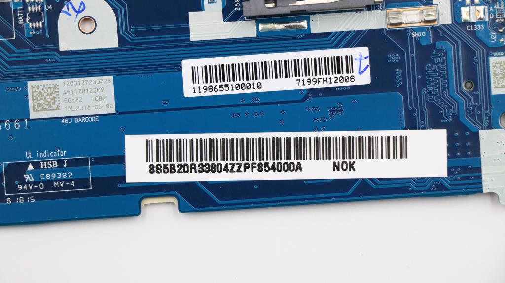 Lenovo System Board Planar Motherboar - 5B20R33804