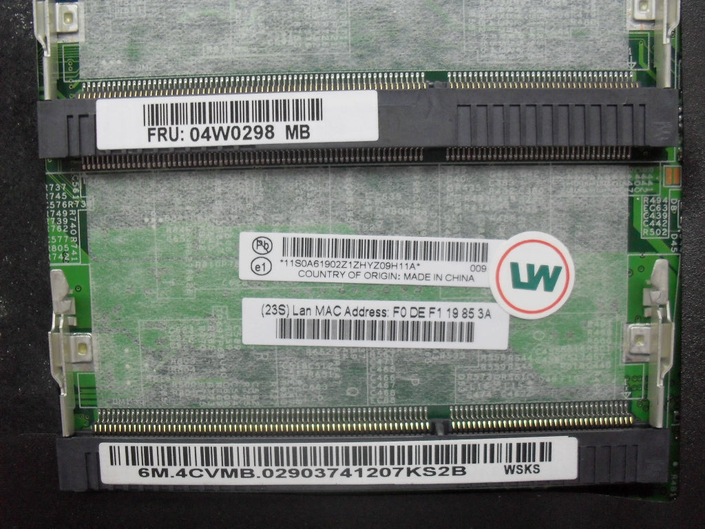Lenovo Cardpop Pln I5-460M Nv Smb Tpm - 04W0298