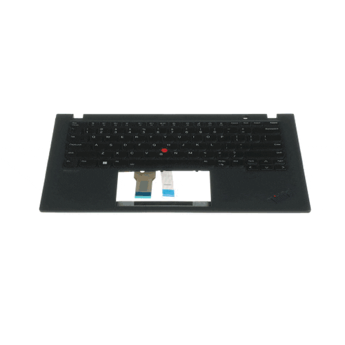 Lenovo C-Cover with USA English Keyboard, Black, Backlit, WWAN Compatible - 5M11A37563