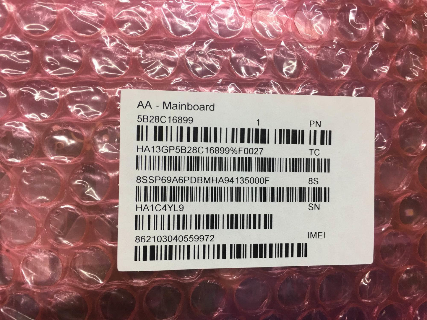 Lenovo Tb-8705X 4_64G Mb And715201015 - 5B28C16899