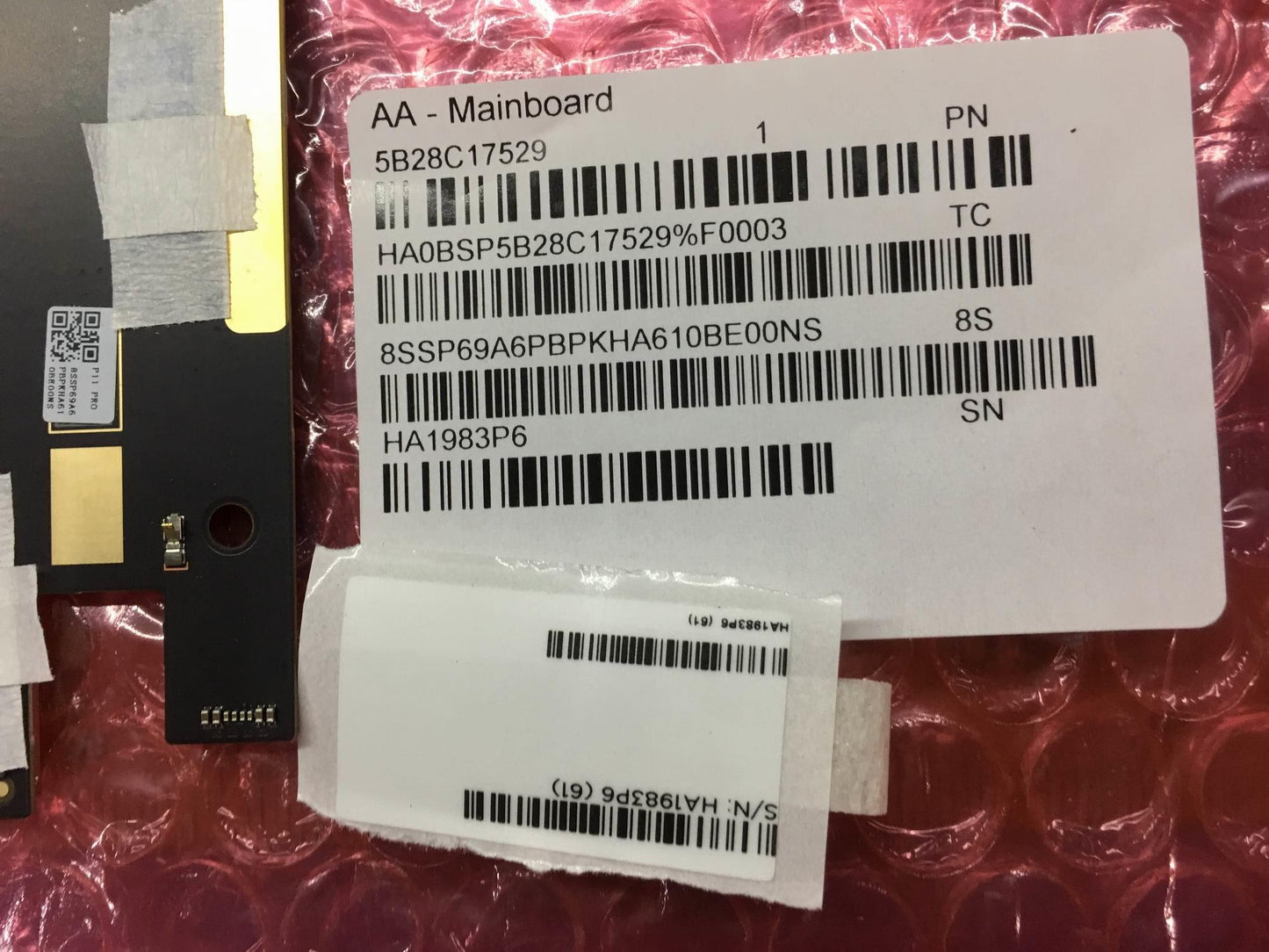Lenovo Tb-J706F Mb_4+128G And*Hq3160A - 5B28C17529