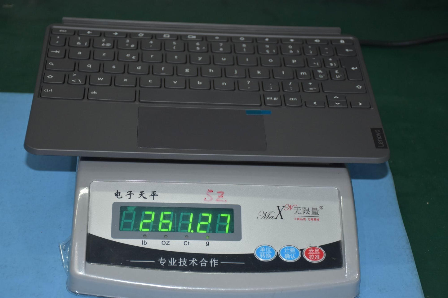 Lenovo Cros Tab10 Uk-Belgian Kb Gray - SO28C70691