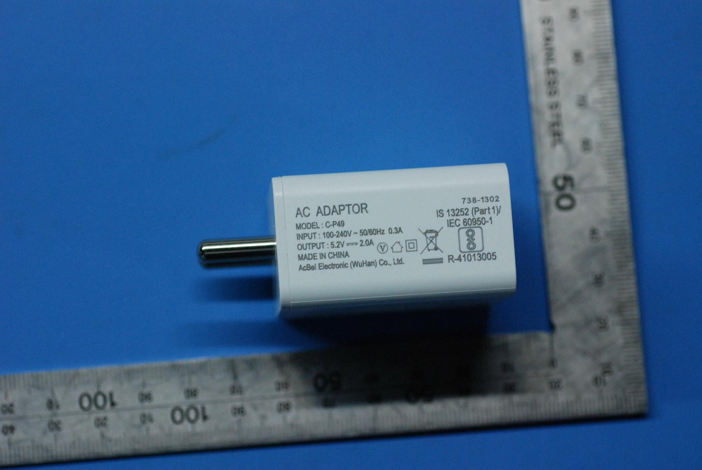 Lenovo (B/S)Accy,Ac Adptr,5Vv,2A,C-P4 - SA18C19961