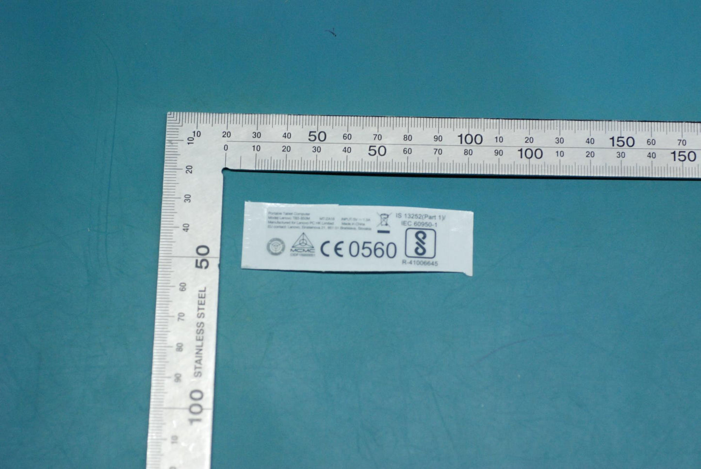 Lenovo Tb3-850M Rating Label And*7015 - 5L18C05716