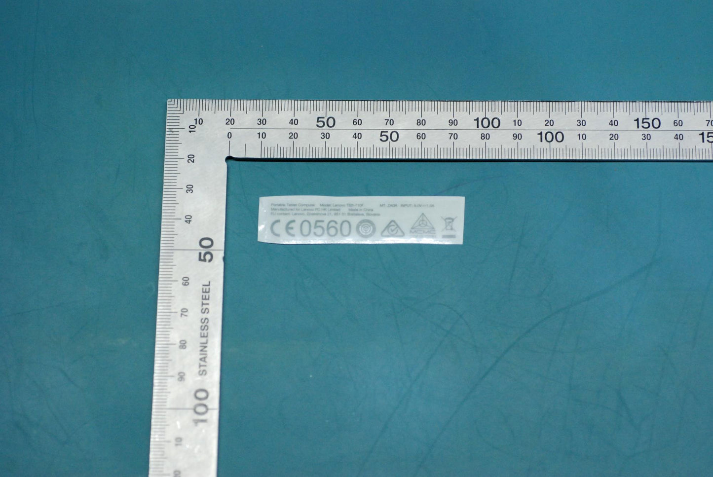 Lenovo Tb3-710F Ratinglabel And*Hq604 - 5L18C04927
