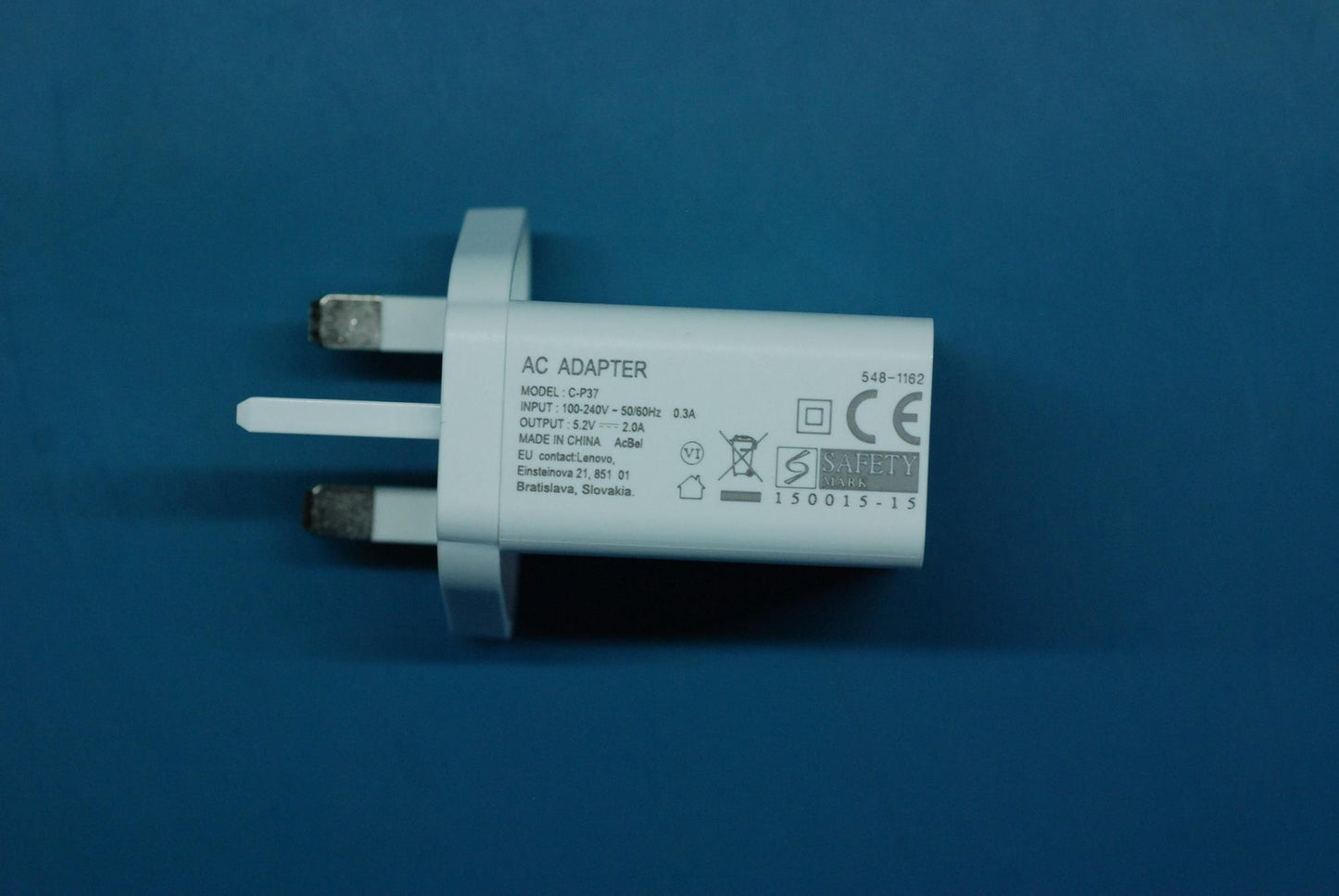 Lenovo (B/S) Ac Adapter C-P37 5.2V/2A - SA18C01259