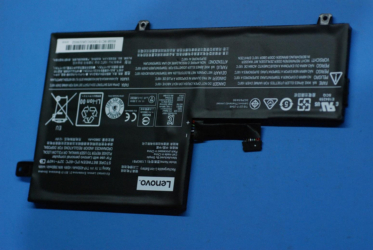 Lenovo SB18C15130 Sp-C L15M3Pb1 11.1V45Wh3Cell B