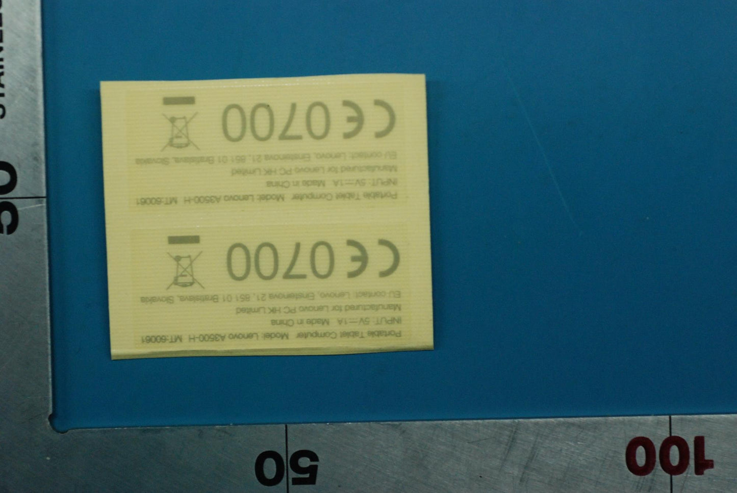 Lenovo A3500 Handset Label-3G And*701 - 5L19A6MX0P