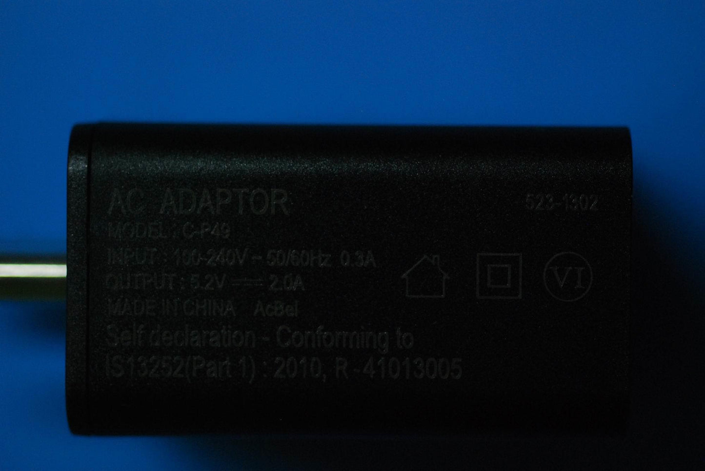 Lenovo Ac Adapter C-P49 5.2V/2A In Bl - SA18C01782