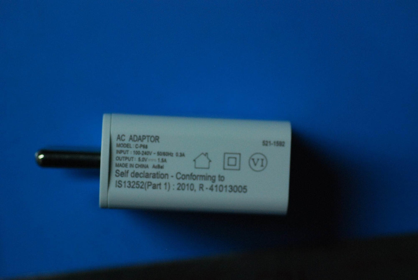 Lenovo Ac Adapter C-P68 5V/1.5A In Wh - SA18C01781