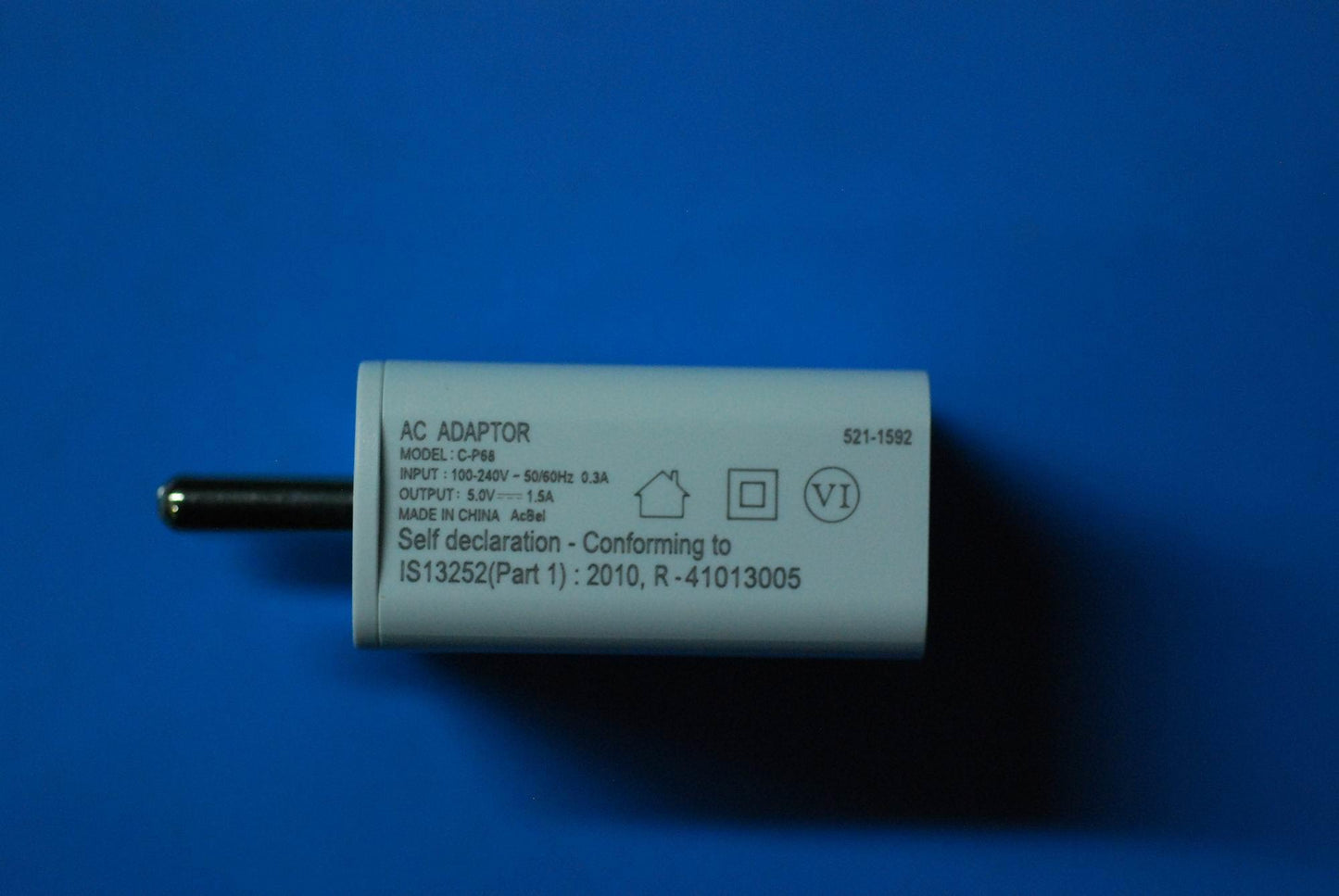 Lenovo Ac Adapter C-P68 5V/1.5A In Wh - SA18C01781