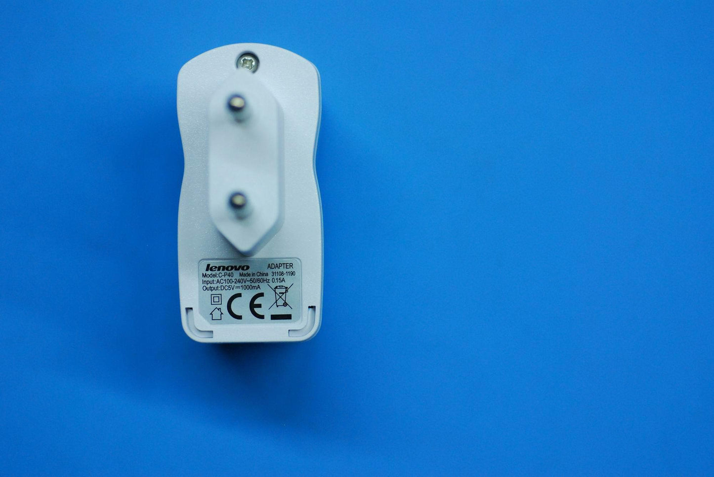 Lenovo Charger And*C-P40 5V/1Ainwhite - SO29A43510