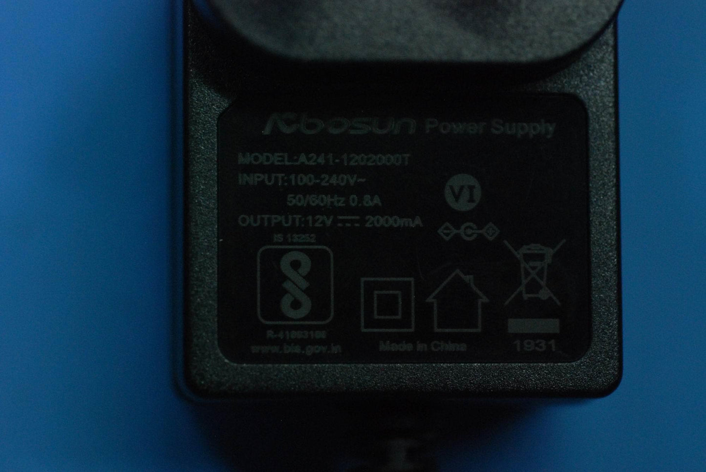 Lenovo Ac Adapter A241-1202000T 12V2A - S928C54560