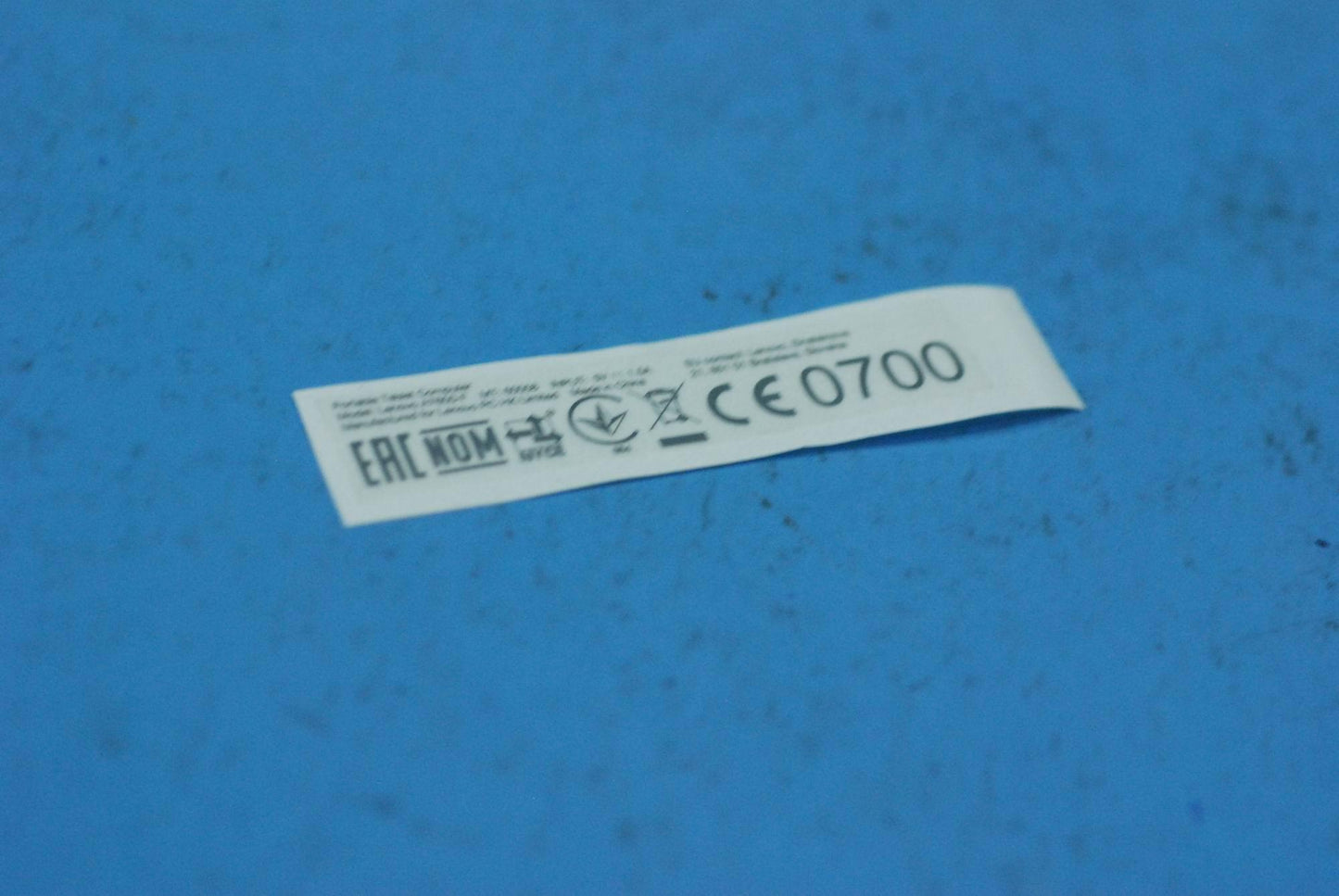 Lenovo A7600-F Rating Label-Ru And*82 - 5L19A6MWC8
