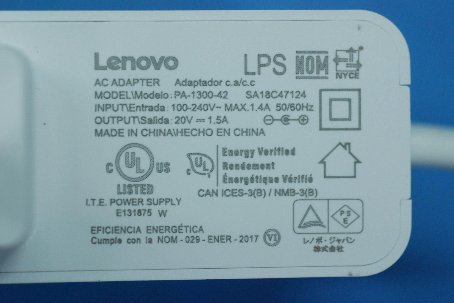 Lenovo Ac Adapter - SA18C47124