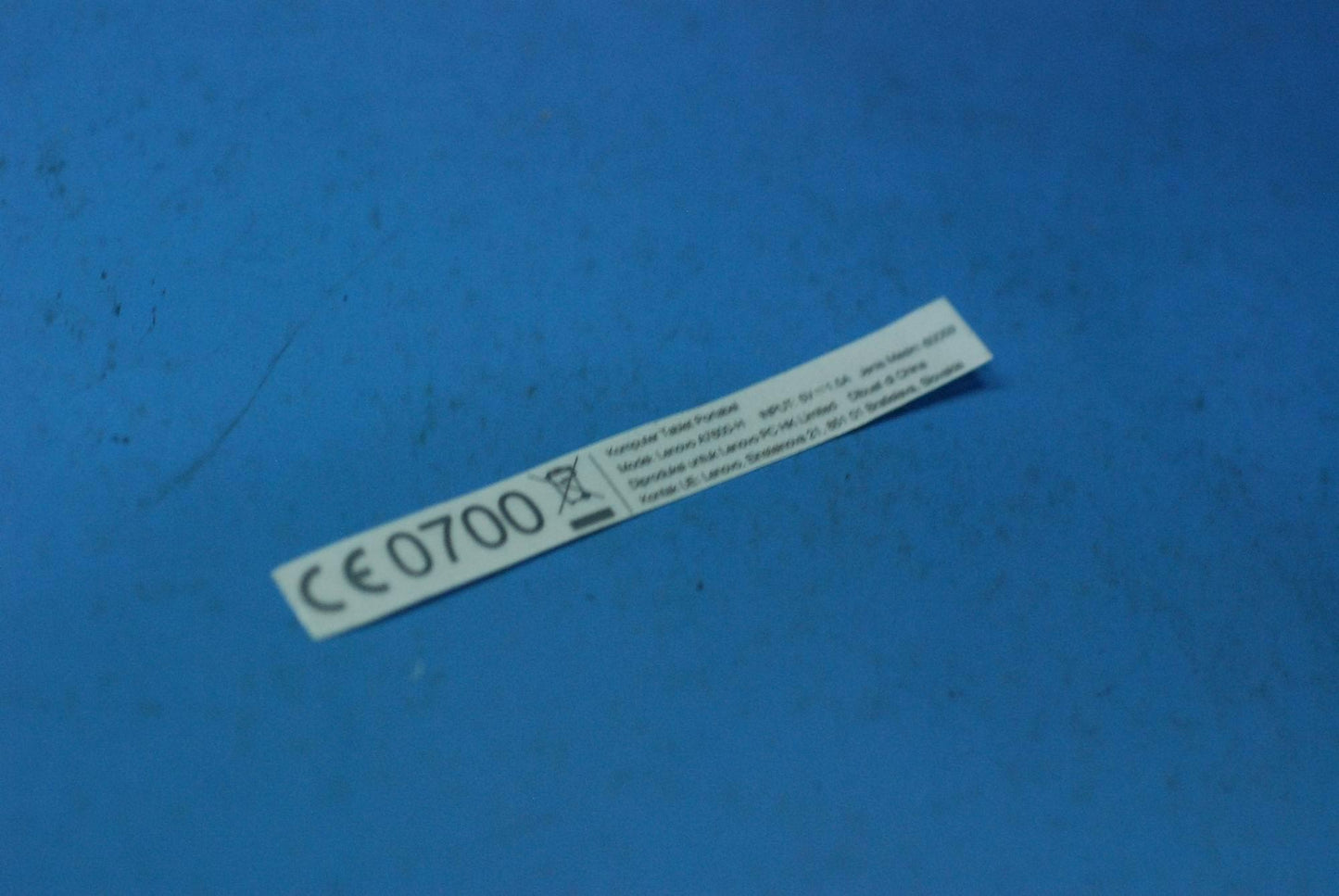 Lenovo A7600-H Rating Label-Id And*82 - 5L19A6MWCC