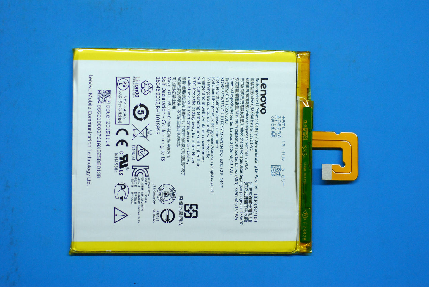 Lenovo SB18C03761 All Batteries - Nb And Cmos (B