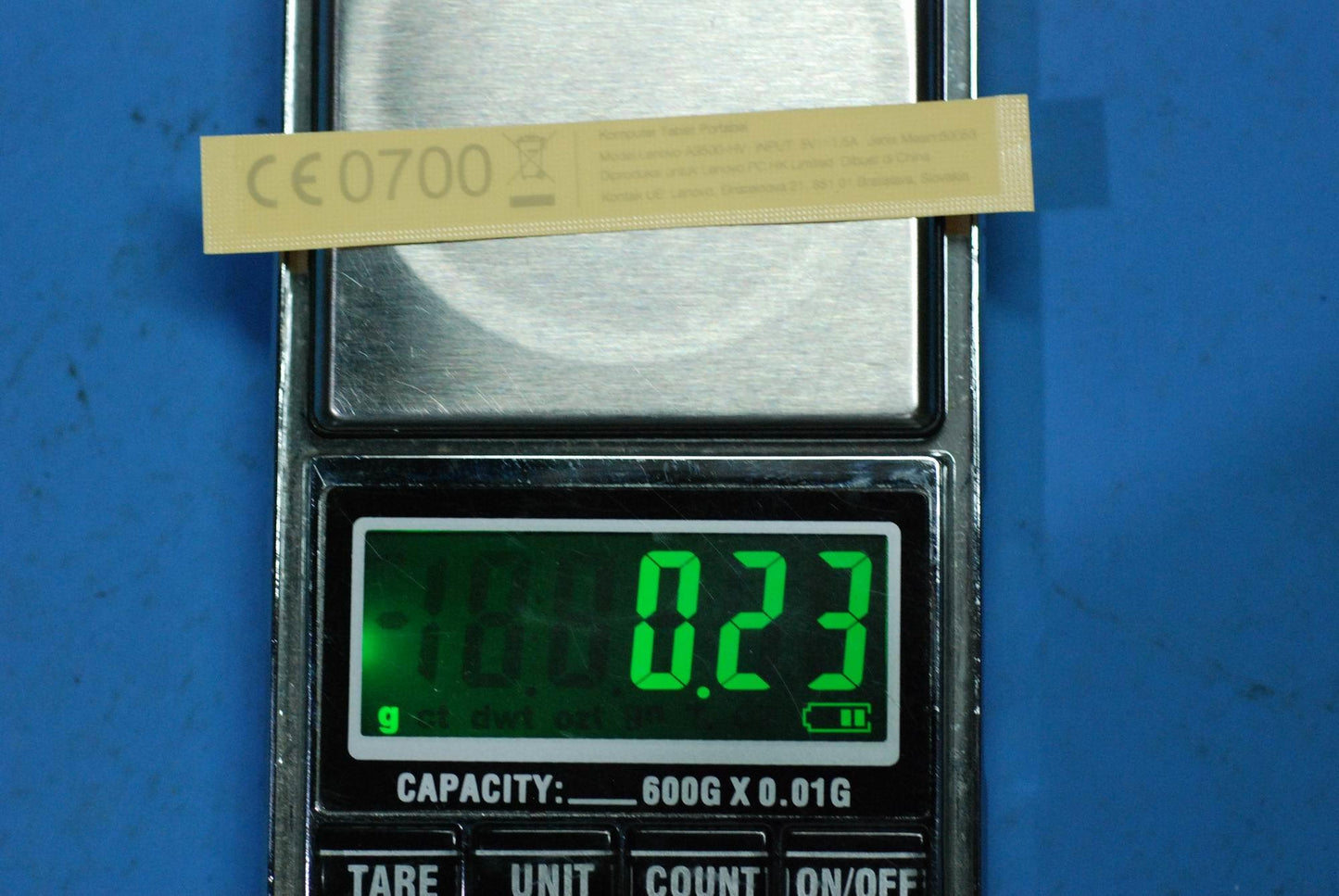 Lenovo A3500 Handset Label And*701522 - 5L19A6MW2D