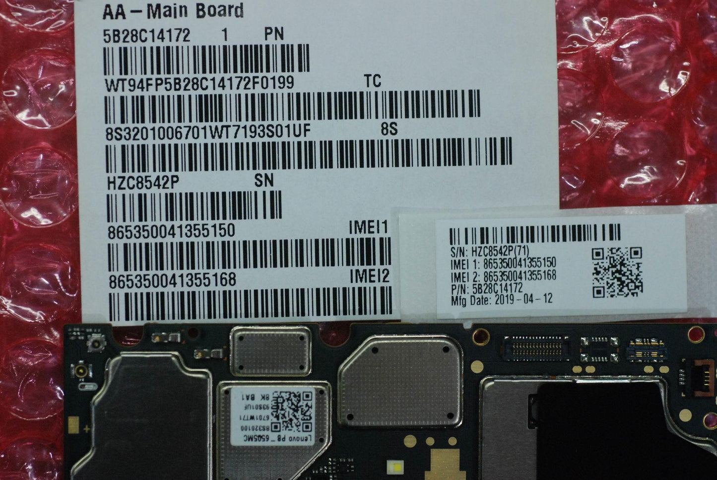 Lenovo Pb-6505Mc 2+16G Mb And*7152010 - 5B28C14172
