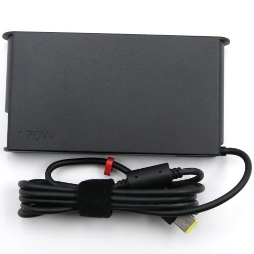 Lenovo (02DL138) AC Adapter, Rectangle, 170W, 3P, Black