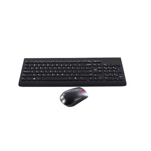 Lenovo (01AH824) Keyboard and Mouse, 2.4GHz Wireless, US English, Black, Non-Backlit