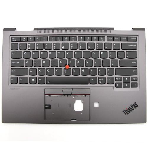 Lenovo C-Cover with Keyboard, USA English, Iron Grey, WLAN - 5M10V24845