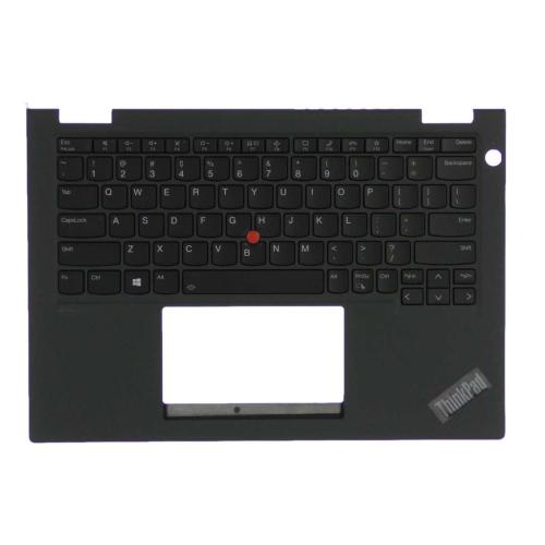 Lenovo C-Cover with Keyboard, USA English, Black, Backlit, WWAN Compatible - 5M11C18632