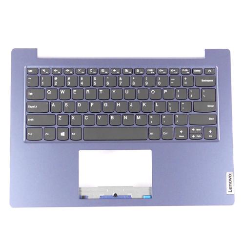 Lenovo Ice Blue USA English Keyboard with C-Cover Non-Backlit - 5CB0X56994