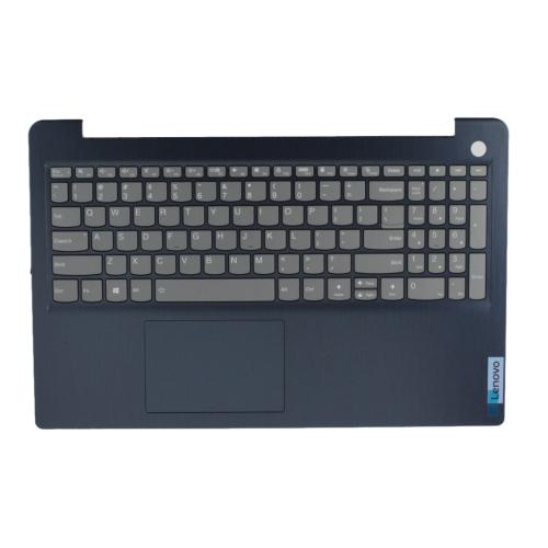 Lenovo Abyss Blue Backlit Fingerprint Keyboard C-Cover - 5CB1B62097
