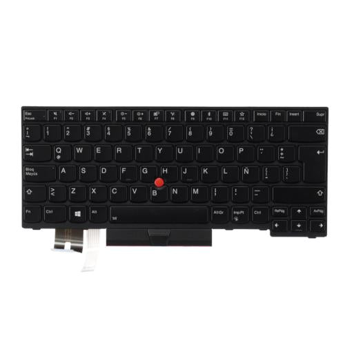 Lenovo (01YP363) Internal Keyboard, Spanish LA, Black, Backlight