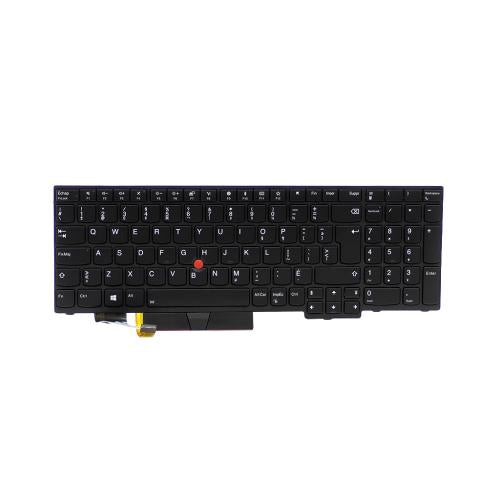 Lenovo (01YP682) Keyboard, Internal, Canadian French 058, Black, Backlight, with Number Pad