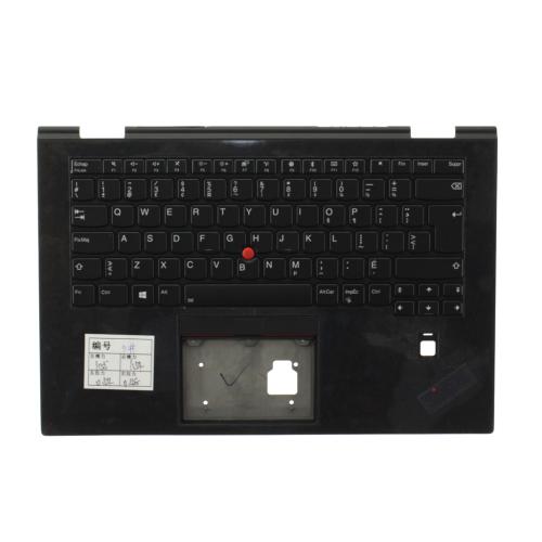 Lenovo (01LX820) C-Cover with Keyboard Canadian French 058 Black Backlight