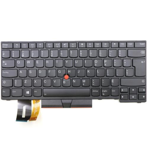 Lenovo (01YP522) Keyboard Internal, Canadian French 058, Backlit, Black