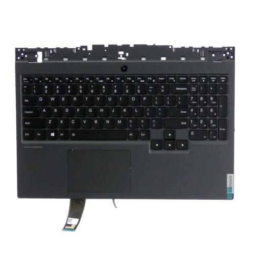 Lenovo C-Cover with Keyboard, USA English, Black, Backlight, Non-Fingerprint - 5CB0Z27673