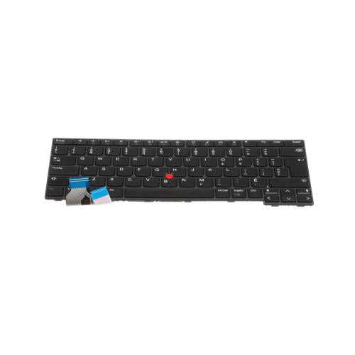 Lenovo Keyboard, Canadian French, Black, Non-Backlit - 5N21D68125