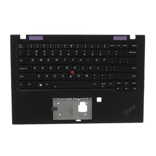 Lenovo C-Cover with Keyboard, USA English, Deep Black, WLAN - 5M10Z27449